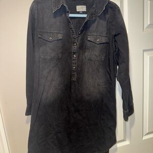 Denim & Co. Black Denim Dress